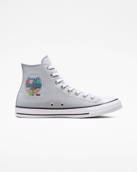 Dámské Boty Vysoké Converse Chuck Taylor All Star Color Grid Šedé Viacfarebný | CZ SOR3157